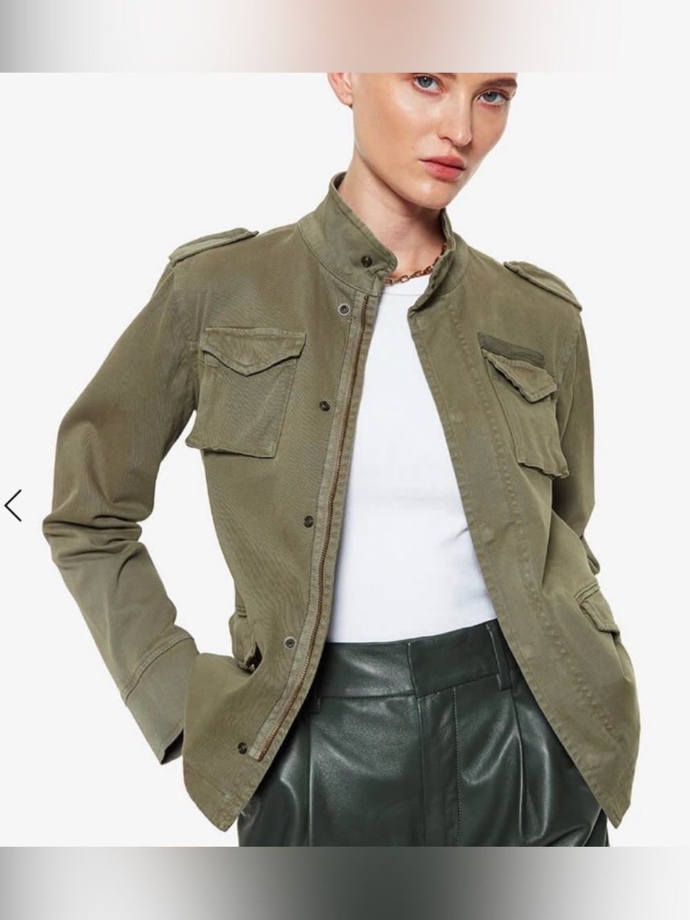 Anine Bing Army Military Jacket size small